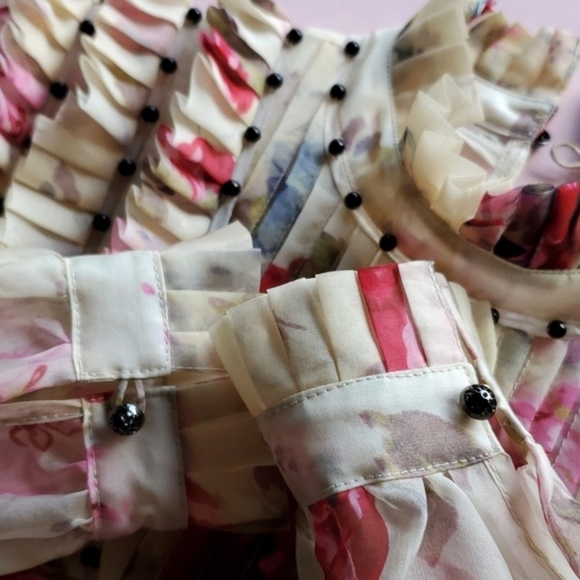 Zimmermann Mischief Tuck Beaded Blouse + Skirt S/S 2016 - Picture 10 of 13